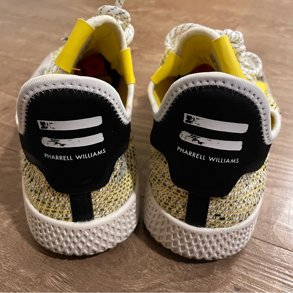 Adidas Originals Tennis Hu V2 Pharrell Solar Pack Yellow (Size Men’s 12 US) - Picture 3 of 7